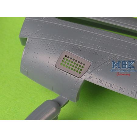 P-51 Mustang carburetor cover - Standard (EDUARD)