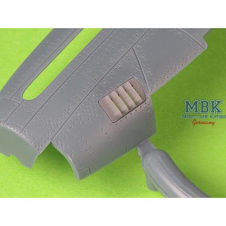 P-51 Mustang carburetor cover RAF Type B (EDUARD)