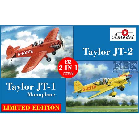 Taylor JT-1(G-BKHY) & JT-2 (G-BFID)