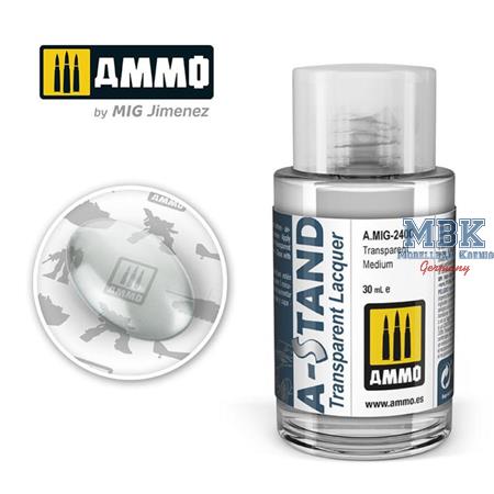 A-STAND Transparent Medium - 30ml Enamel Paint air