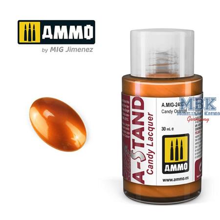 A-STAND Candy Orange - 30ml Enamel Paint for airbr