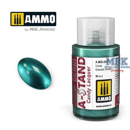 A-STAND Candy Emerald Green - 30ml Enamel Paint