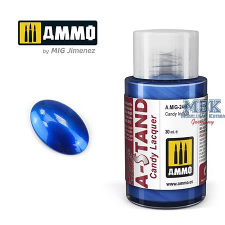A-STAND Candy Indigo - 30ml Enamel Paint for airbr