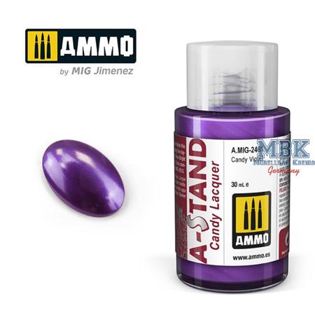 A-STAND Candy Violet - 30ml Enamel Paint for airbr