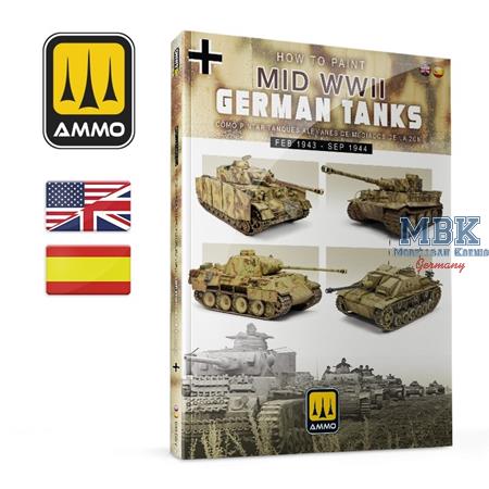 How to paint Mid WWII German Tanks (FEB'43-SEP'44)