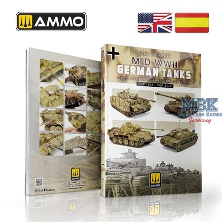 How to paint Mid WWII German Tanks (FEB'43-SEP'44)