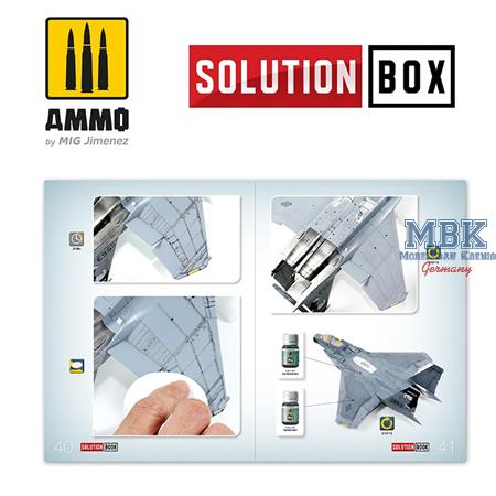 How To Paint USAF Navy Grey Fighters Solution Book