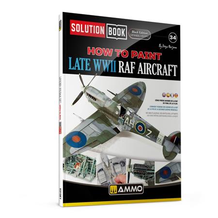 How to Paint late WWII RAF SOLUTION BOOK (Black)