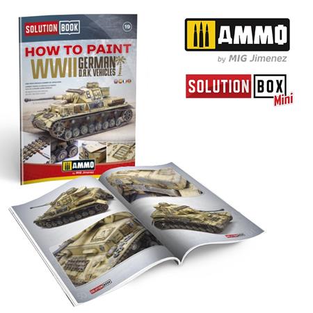How to Paint WWII German D.A.K .Veh. SOLUTION BOOK