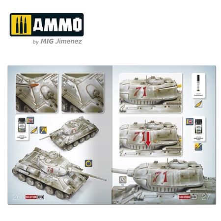 How to Paint WWII Soviet Winter Veh. SOLUTION BOOK