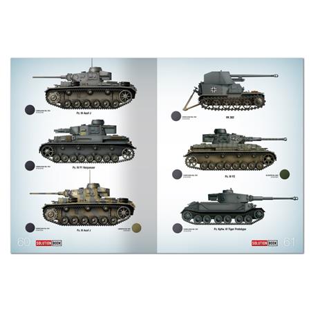 WWII German Panzer Grey  SOLUTION BOOK MINI 33