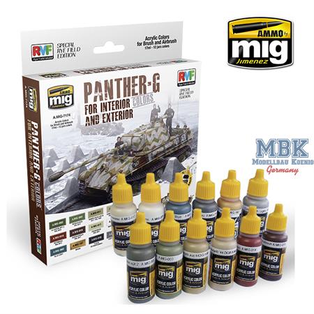 PANTHER G COLORS - FOR INTERIOR AND EXTERIOR