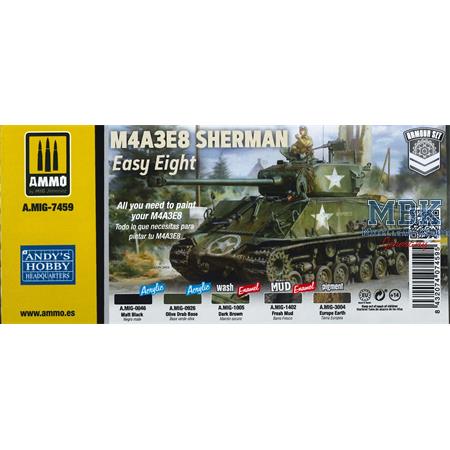 M4A3E8 SHERMAN Easy Eight Weathering Set