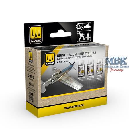 A-STAND Bright Aluminium Colors Set