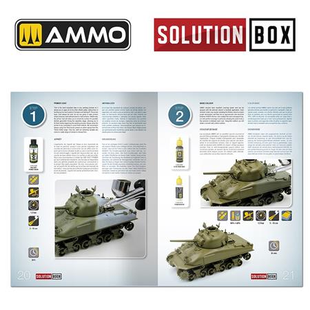 WWII USA ETO Colors and Weathering SOLUTION BOX