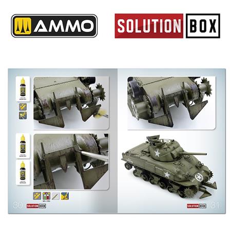 WWII USA ETO Colors and Weathering SOLUTION BOX