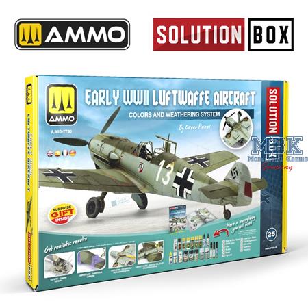 Early WWII Luftwaffe Aircraft - SOLUTION BOX 25