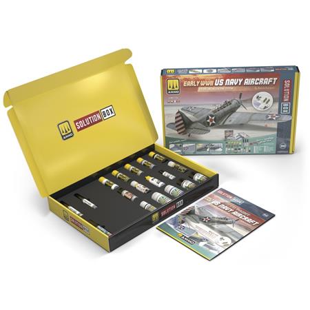 Early WWII US Navy Aircraft SOLUTION BOX