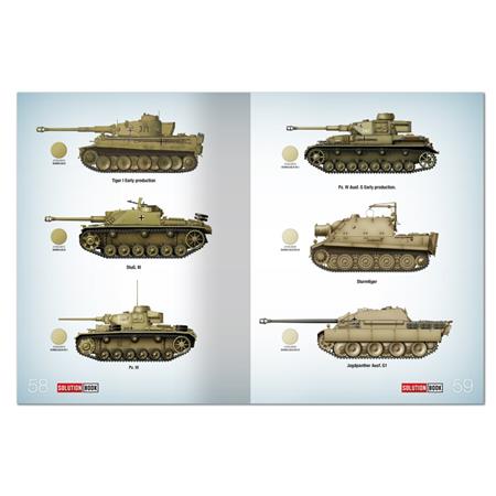 WWII German Dunkelgelb Vehicles - SOLUTION BOX 35