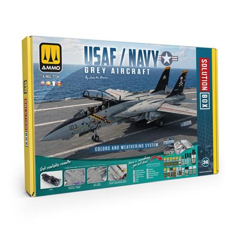 USAF / US NAVY Grey Aircraft - SOLUTION BOX 36