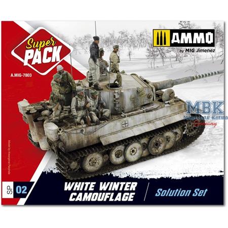 SUPER PACK WHITE WINTER CAMOUFLAGE