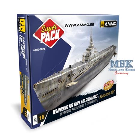 SUPER PACK Weathering for Ships and Submarines