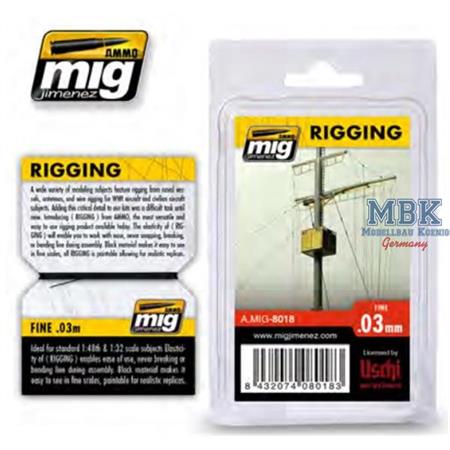 RIGGING – FINE 0.03 MM
