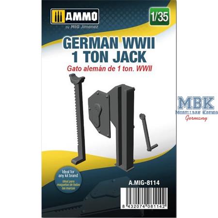 German WWII 1 ton Jack 1:35