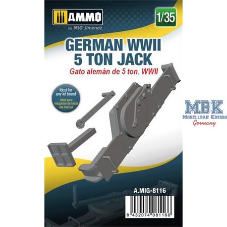 German WWII 5 ton Jack 1:35