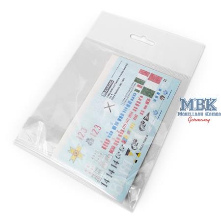 Axis Tanks&Vehicles Decal Set Vol. 4-Italy&Romania