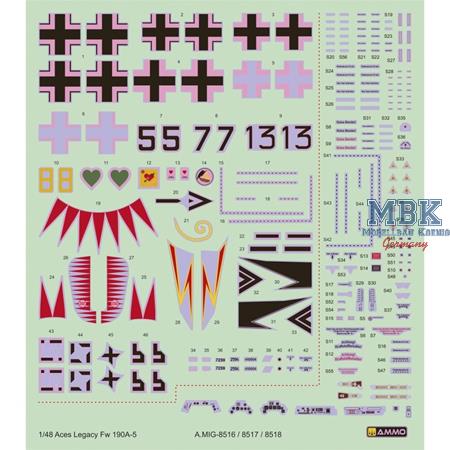 Aces Legacy Focke Wulf 190 A-5 ADVANCE EDITION