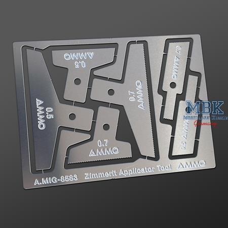 Zimmerit Applicator Tools