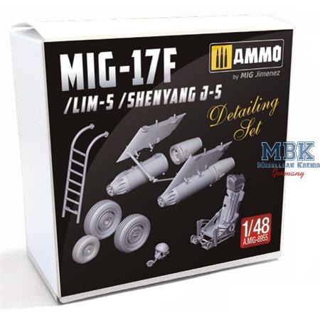 MIG-17F / LIM-5 / SHENYANG J-5 Detailing Set