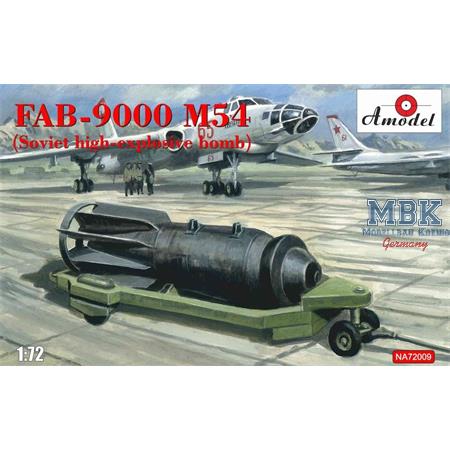 FAB-9000 M54 Soviet High explosive Bomb