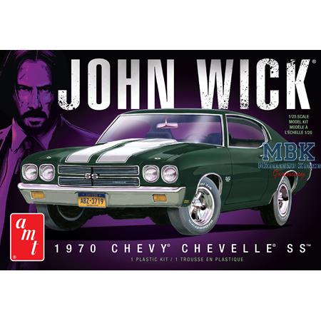 1970 Chevy Chevelle SS - JOHN WICK 1:25