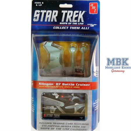 Star Trek Klingon D7 Battle Cruiser (Snap-Fit)