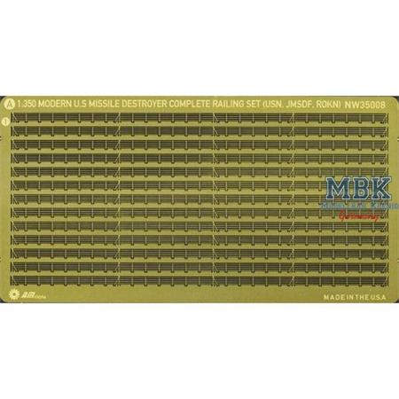 ship railing set Modern US DDG (also for ROKN and