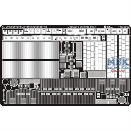 Dockyard Diorama Accessories - Dockyard building s