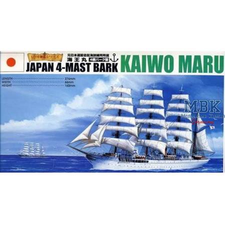 Japanese 4 Mast Bark Kaiwo Maru  1/350