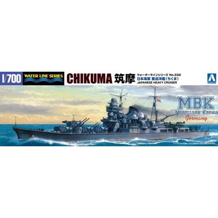 IJN Heavy Cruiser CHIKUMA (Waterline 332)