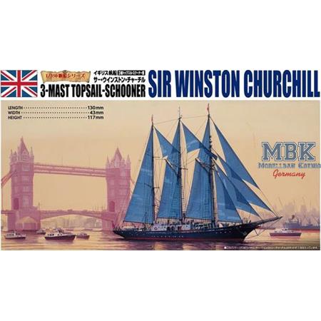 3-Mast Topsail-Schooner Sir Winston Churchill