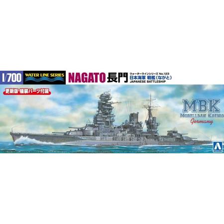 IJN Battleship NAGATO (Waterline 123)