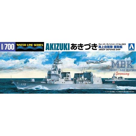 JMSDF Defense Ship AKIZUKI (Waterline 023)