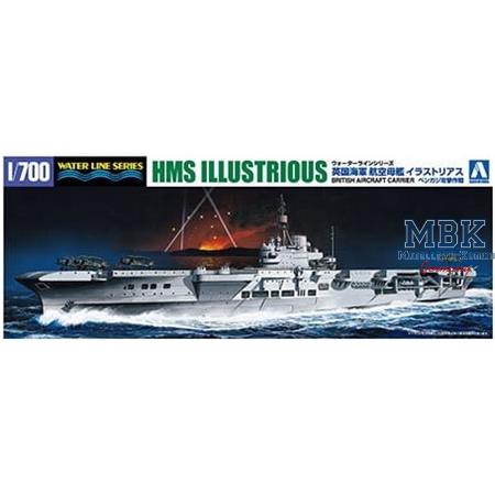British Aircraft Carrier HMS Illustrious