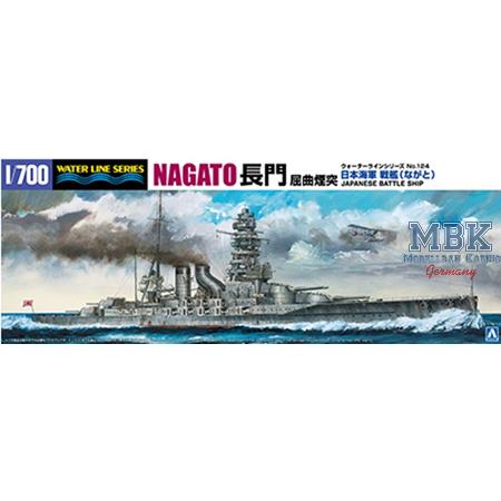 IJN Battleship NAGATO 1927 (Waterline 124)