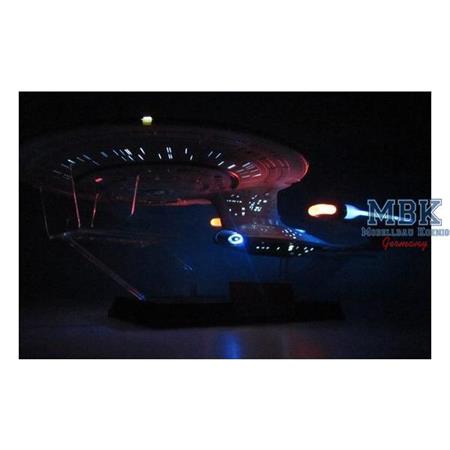 USS Enterprise NCC-1701 D "weiß" mit Beleuchtung