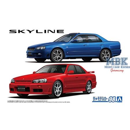 NISSAN ER34 SKYLINE 25GT-X TURBO'98/25GT TURBO'01