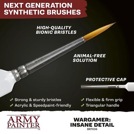 Wargamer Brush / Pinsel Insane Detail