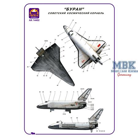BURAN Soviet Space Shuttle - New Decals 2020