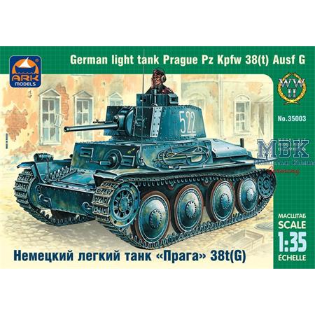 German light tank Prague Pz Kpfw 38t G